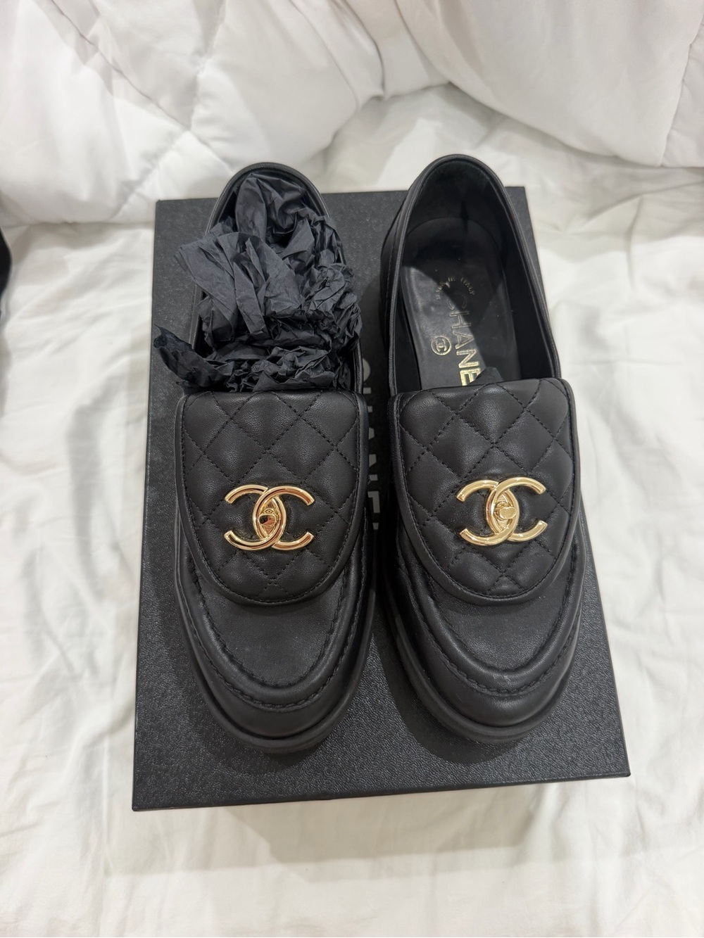 Chanel CC Loafers